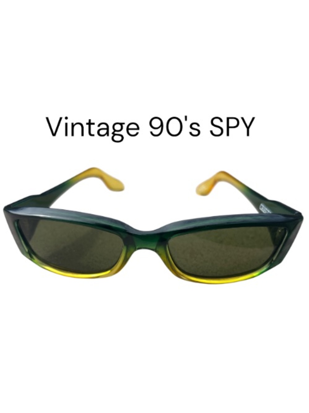 SPY Optic Ultra Rare Vintage 90's CRISTAL Fade Sunglasses-France